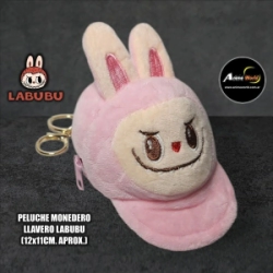 PELUCHE MONEDERO LLAVERO LABUBU #5 (12x11CM APROX) (P1618)