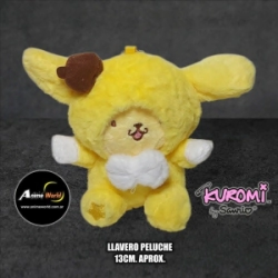 PELUCHE LLAVERO - KITTY-KUROMI #18 (13CM APROX) (P1628)