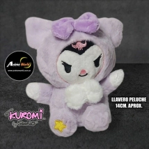 PELUCHE LLAVERO - KITTY-KUROMI #19 (14CM APROX) (P1629)
