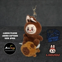 PELUCHE LLAVERO PREMIUM - LABUBU-CARPINCHO-CAPIBARA #1 (19CM APROX) (P1634)