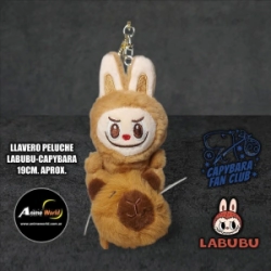 PELUCHE LLAVERO PREMIUM - LABUBU-CARPINCHO-CAPIBARA #3 (19CM APROX) (P1636)