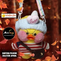 CARTERA PELUCHE LALAFANFAN #29 (30x22CM APROX) (P1669)