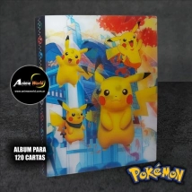 ALBUM PARA CARTAS POKEMON #12 (PARA 120 CARTAS) (A0626)