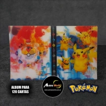 ALBUM PARA CARTAS POKEMON #12 (PARA 120 CARTAS) (A0626)