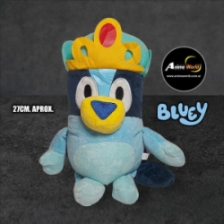 PELUCHE BLUEY - BLUEY CON CORONA (27CM APROX) (P1696)