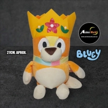 PELUCHE BLUEY - BINGO CON CORONA (27CM APROX) (P1697)