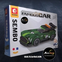 BLOQUE GENERICO SEMBO FAMOUS CARS AUTO 607113 (CAJA 25,5x19x5,5CM) (L0906)