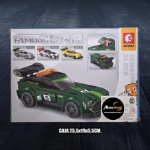 BLOQUE GENERICO SEMBO FAMOUS CARS AUTO 607113 (CAJA 25,5x19x5,5CM) (L0906)