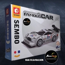 BLOQUE GENERICO SEMBO FAMOUS CARS AUTO 607114 (CAJA 25,5x19x5,5CM) (L0907)