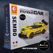 BLOQUE GENERICO SEMBO FAMOUS CARS AUTO 607116 (CAJA 25,5x19x5,5CM) (L0909)