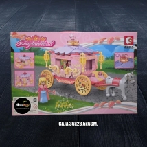 BLOQUE GENERICO SEMBO CARRUAJE PRINCESA 1816 (CAJA 36x23,5x6CM) (L0912)