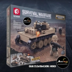 BLOQUE GENERICO SEMBO SURVIVAL WARFARE 4EN3 2913 (CAJA 23,5x19x4,5CM) (L0914)