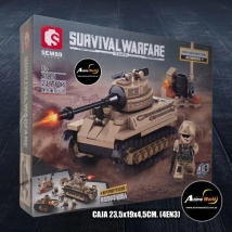 BLOQUE GENERICO SEMBO SURVIVAL WARFARE 4EN3 2915 (CAJA 23,5x19x4,5CM) (L0916)