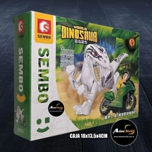 BLOQUE GENERICO SEMBO S205015 DINOSAURIO WORLD (CAJA 18x13,5CM) (L0931)
