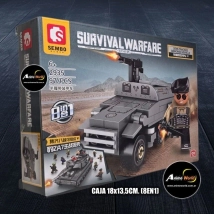 BLOQUE GENERICO SEMBO S2935 SURVIVAL WARFARE 8EN1 (CAJA 18x13,5CM) (L0936)