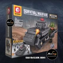 BLOQUE GENERICO SEMBO S2939 SURVIVAL WARFARE 8EN1 (CAJA 18x13,5CM) (L0940)