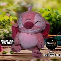 PELUCHE STITCH - ANGEL CON CORAZON #2 (47CM APROX) (P1722)