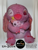 PELUCHE STITCH - ANGEL CON SCRUMP #3 (60CM APROX) (P1725)