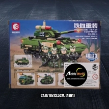 BLOQUE GENERICO SEMBO EJERCITO 4EN1 S1316 (CAJA 18x13,5CM) (L0949)