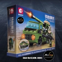 BLOQUE GENERICO SEMBO EJERCITO 4EN1 S1316 (CAJA 18x13,5CM) (L0949)