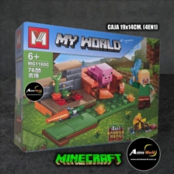 BLOQUE GENERICO - MG1160C MINECRAFT 4EN1 (CAJA 19x14CM) (L0963)