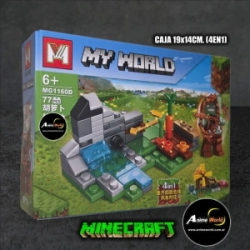 BLOQUE GENERICO - MG1160D MINECRAFT 4EN1 (CAJA 19x14CM) (L0964)
