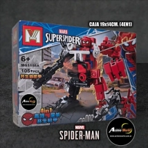 BLOQUE GENERICO - MG1158A SPIDERMAN 4EN1 (CAJA 19x14CM) (L0973)