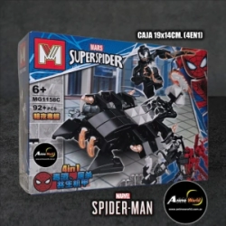 BLOQUE GENERICO - MG1158C SPIDERMAN 4EN1 (CAJA 19x14CM) (L0975)
