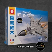 BLOQUE GENERICO SEMBO AVION GUERRA 8EN1 S2022331 (CAJA 18x13,5CM) (L0989)