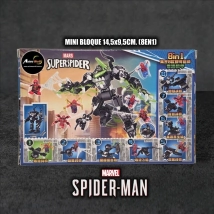MINI BLOQUE MG1521-6 SPIDERMAN 8EN1 (L1003)