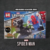 MINI BLOQUE MG1521-6 SPIDERMAN 8EN1 (L1003)