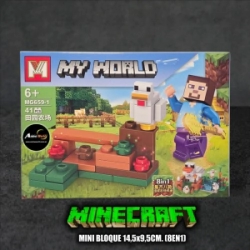 MINI BLOQUE MG659-1 MINECRAFT 8EN1 (L1006)