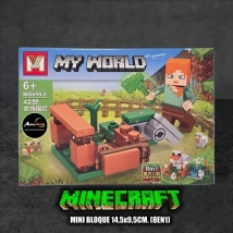 MINI BLOQUE MG659-2 MINECRAFT 8EN1 (L1007)