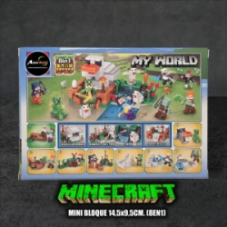 MINI BLOQUE MG659-3 MINECRAFT 8EN1 (L1008)