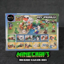 MINI BLOQUE MG659-4 MINECRAFT 8EN1 (L1009)