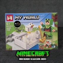 MINI BLOQUE MG659-5 MINECRAFT 8EN1 (L1010)