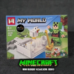 MINI BLOQUE MG659-5 MINECRAFT 8EN1 (L1010)