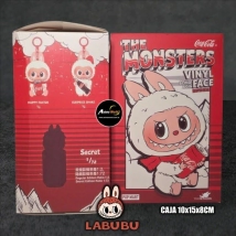 LABUBU LLAVERO SORPRESA CON COCA COLA (REPLICA) (CAJA 10x15x8CM) (P1728)