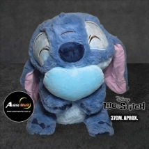 PELUCHE STITCH - STITCH CON CORAZON #1 (37CM APROX) (P1736)