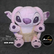 PELUCHE STITCH PREMIUM - ANGEL HAWAIIANO #2 (38CM APROX) (P1738)