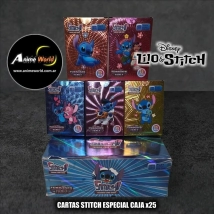 CARTAS STITCH ESPECIAL CAJA x25 (A0632)