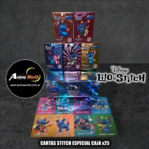 CARTAS STITCH ESPECIAL CAJA x25 (A0632)
