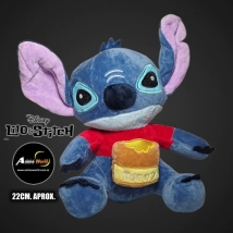 PELUCHE STITCH - STITCH CON HUNNY (22CM APROX) (P1763)