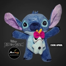 PELUCHE STITCH - STITCH PARADO CON SCRUMP (23CM APROX) (P1764)
