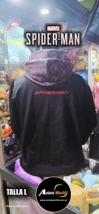 BUZO CANGURO CON CAPUCHA SPIDERMAN TELARA&Ntilde;A 3D #1 IMPORTADO (TALLA L) (R1102)
