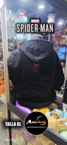 BUZO CANGURO CON CAPUCHA SPIDERMAN ARA�A 3D #1 IMPORTADO (TALLA XL) (R1104)
