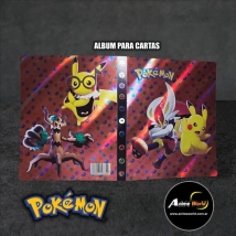ALBUM PARA CARTAS POKEMON #13 (PARA 96 CARTAS) (A0639)