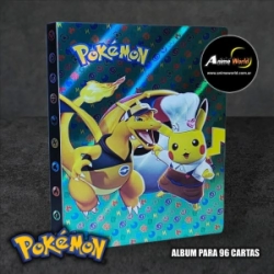 ALBUM PARA CARTAS POKEMON #16 (PARA 96 CARTAS) (A0642)