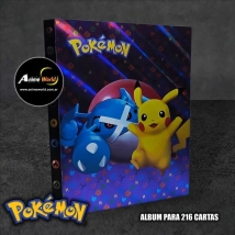 ALBUM PARA CARTAS POKEMON #17 (PARA 216 CARTAS) (A0643)