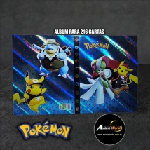 ALBUM PARA CARTAS POKEMON #18 (PARA 216 CARTAS) (A0644)